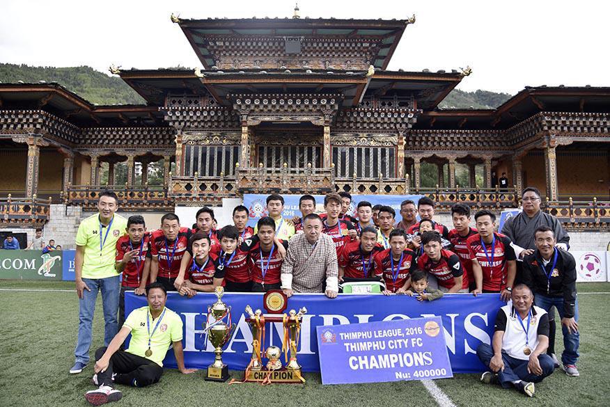 6.2 Thimphu A league Bhutan Football Federation conducted the THIMPHU league, 2016 from 3rd April-19th June, 2016 on double round League.