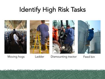 Many tasks that you do in your job could put you at higher risk for slips, trips and falls.