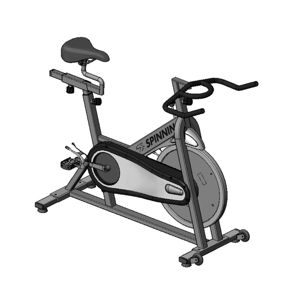 4 Your Spinner Bike The patented Spinner bike is specially designed for the Spinning program.