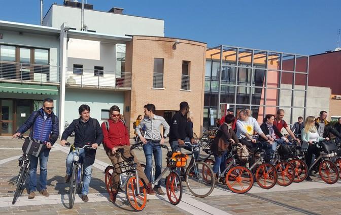 The integration with bikesharing MOBIKE https://mobike.