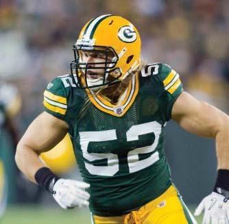 PACKERS TEAM NOTES CLAY FINDS A WAY Despite sitting out Green Bay s Week 6 matchup vs. Miami due to a hamstring injury, the first time he missed a game in his career, LB Clay Matthews ranks No.