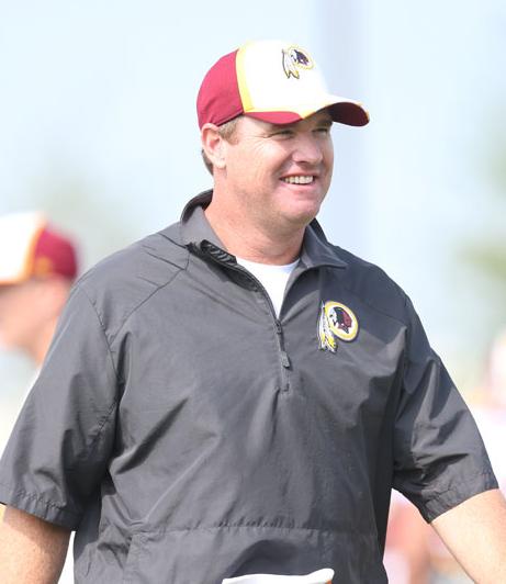 Game Release Jay Gruden is entering his second season with the Washington Redskins in 2015 after being named the 29th head coach in franchise history on January 9, 2014.