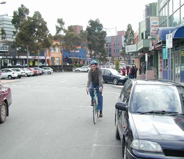 10.7 Dandenong CBD Cycling The Central Business District at Dandenong is a major attraction and requires special consideration to the needs of cyclists in this area.