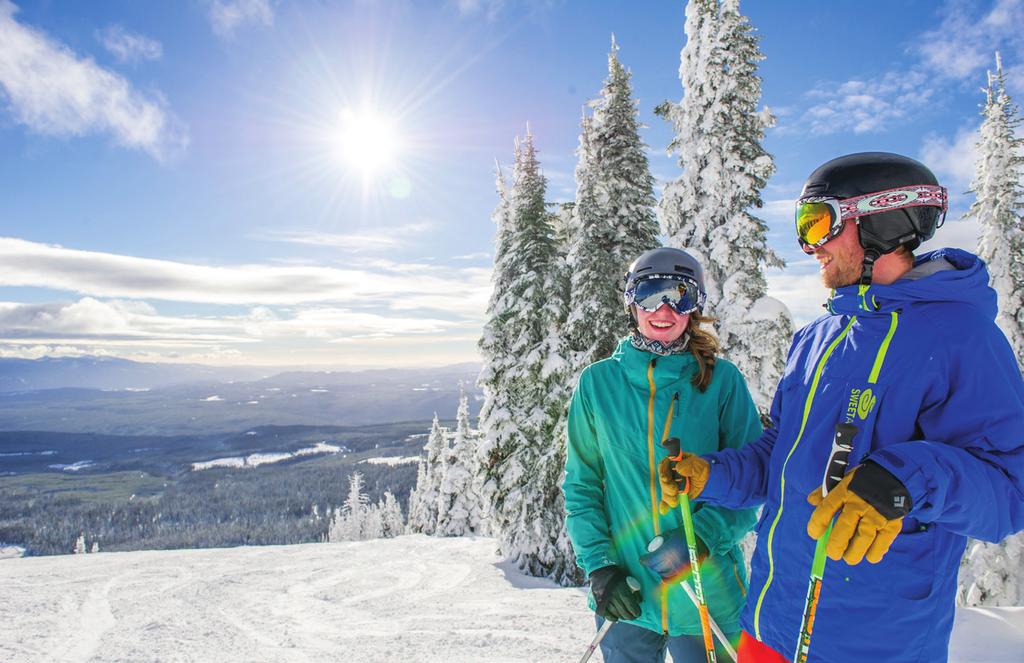 what TO EXPECT FROM BIG WHITE SKI RESORT IT S THE SNOW With an average of 750cm (24.