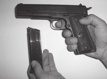 This pistol has a grip safety system.