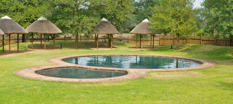 and group. Kruger Park offers a self-catering option with each bungalow being fully equipped with kitchen and open fire place.