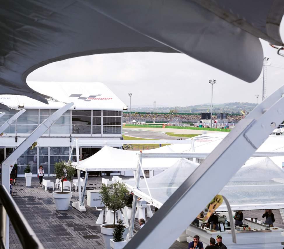 GLOBAL FEATURES VIP PASS. WHAT S INCLUDED Our Exclusive Facilities Stylish venues High-end venue supplied by AMG, the exclusive MotoGP Tent Service Provider.