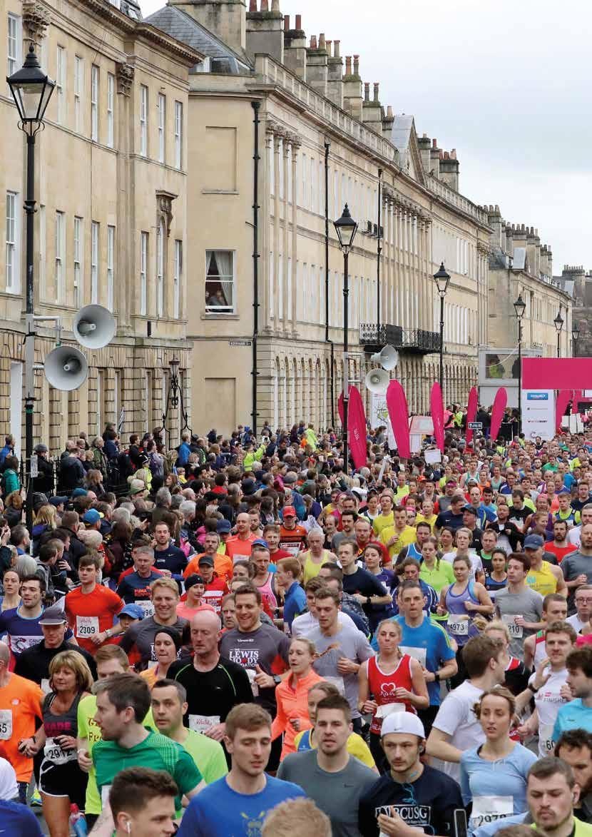 OUR CHARITY PARTNERS ARE THE BEATING HEART OF THE BATHALF www.bathhalf.co.