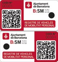 Identification and registration When personal mobility vehicles and bikes with more than two wheels are put to commercial use, it is obligatory to identify and register them.