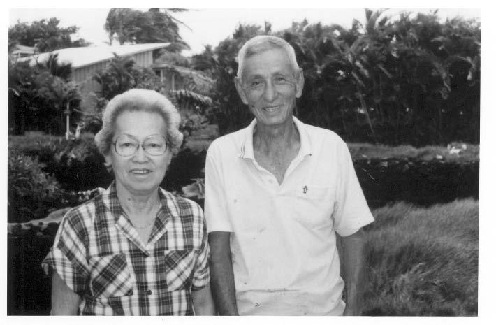 Sadao and Minnie (Wong) Haitsuka K/ne ohe Bay Fisheries and the MIkapu Fishponds April 18, 1995 Interview with Kep/ Maly 4 (KPA Photo No.
