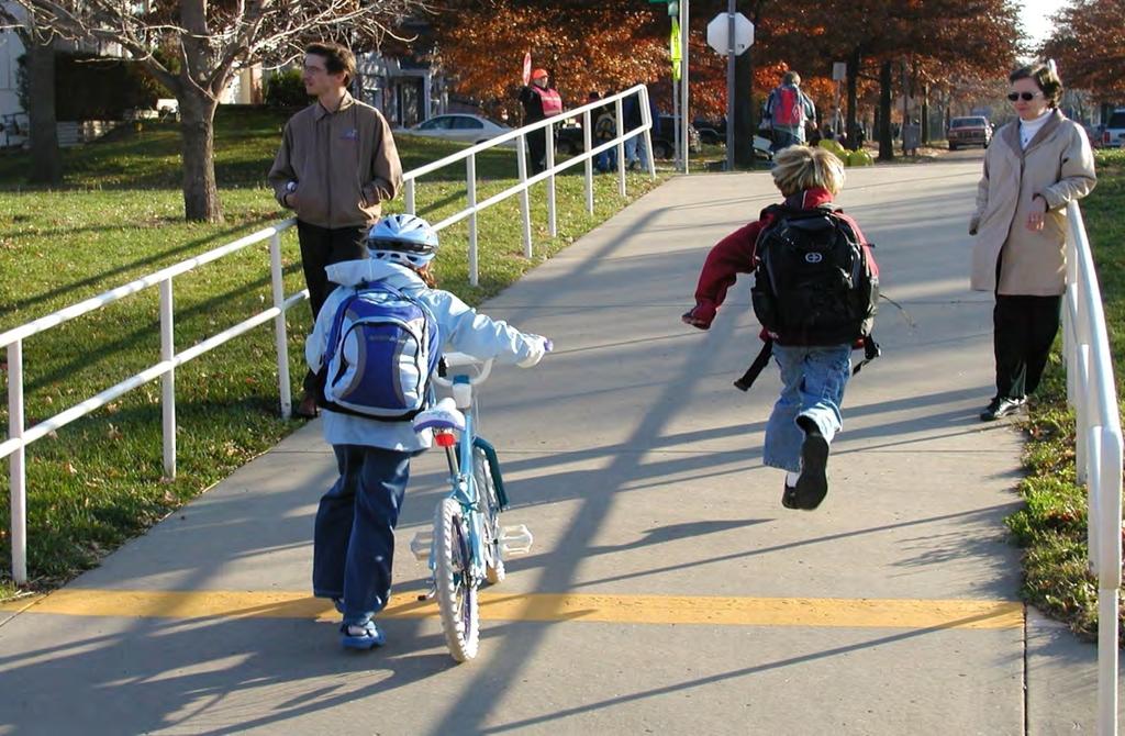 Safe Routes to School Programs Make walking and bicycling safer options for