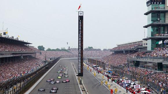 Indy Racing The event, billed as The Greatest Spectacle in Racing, is considered part of the Triple Crown of Motorsport, which comprises three of the most prestigious motorsports events in the world.