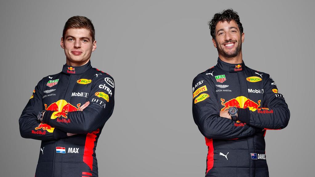 THE DRIVERS Daniel Ricciardo and Max Verstappen are this season s Aston Martin Red Bull Racing Drivers.