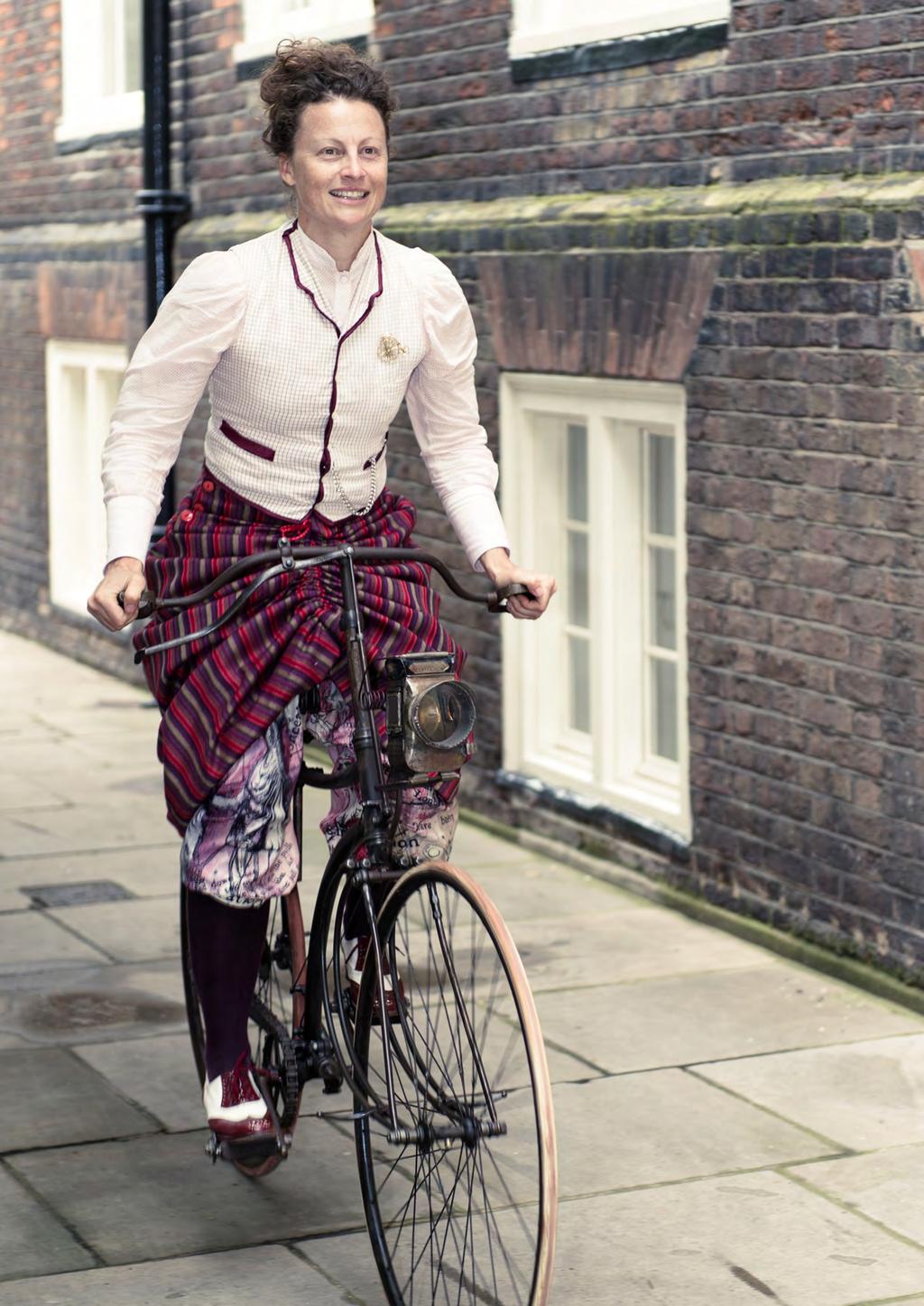 BIKES AND BLOOMERS VICTORIAN WOMEN'S CONVERTIBLE CYCLE WEAR SEWING PATTERNS #1 PULLEY CYCLING