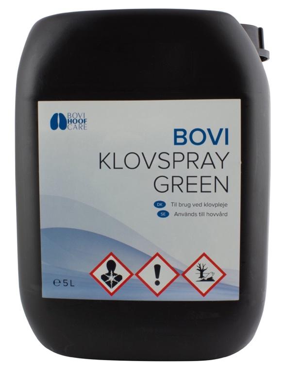 Bovi Hoofspray Green 500 ml / 5L Bovi Care Product Designed for use after hoof trimming, with or