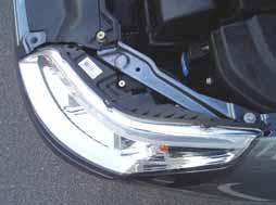 Difficulties During the impact of the legform on the front-end of the car, it is necessary that no rigid element interact and disturb the kinematics of impact.
