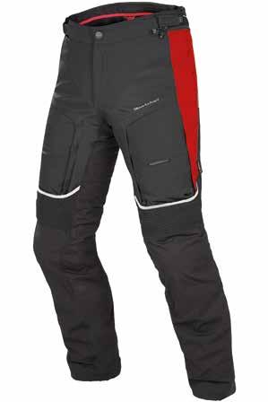 Elasticised fabric and inserts at the base of the spine and at the knees provide exceptional comfort in the saddle while these pants are also waterproof and feature the innovative removable thermal