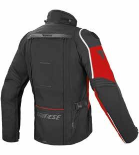 GORE-TEX JACKETS & PANTS D-CYCLONE GORE-TEX JACKET D-EXPLORER GORE-TEX JACKET (20)1593983 44-62* *Special sizing chart: details at page 56 Dainese D-Cyclone jacket brings the best solutions for a