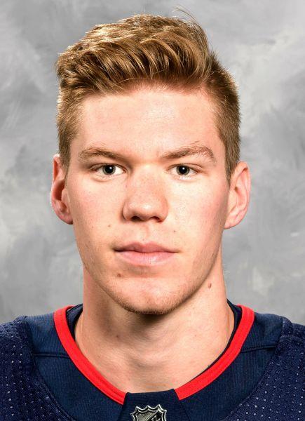 Ryan Collins Defense -- shoots R Born May 6 1996 -- Bloomington, MN [22 years ago] Height 6.05 -- Weight 204 #6 Drafted by Columbus Blue Jackets round 2 #47 overall 2014 NHL Entry Draft 2013-14 U.S.