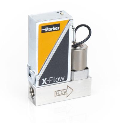 1 X-Flow Mass Flow Controller Flow Range from 0.