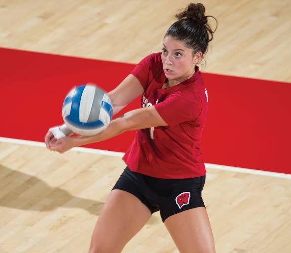 .. served one ace and added five digs against Hawaii (Aug. 26) and Arizona (Aug. 27)... recorded four digs vs. Kansas State (Aug. 28)... averaging 1.