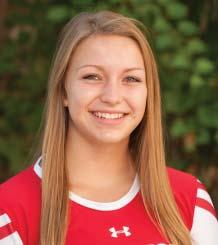 9 Sarah Dodd DS/L Fr. 5-4 Pleasant Prairie, Wis./Kenosha Tremper Wisconsin Juniors 2016: Has played in all three matches and 10 sets, serving for Lauryn Gillis.