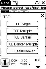 Tierce Type of Tierce Tierce Tierce-Banker Select the bet type from Single, Multiple, Banker, Banker Multiple, Multi-Banker.