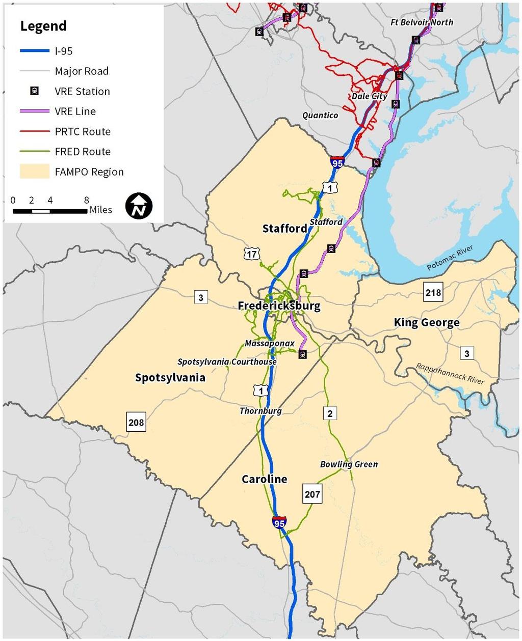 Project Overview Market Analysis and Service Plan for Commuter Bus service via I-95 Study