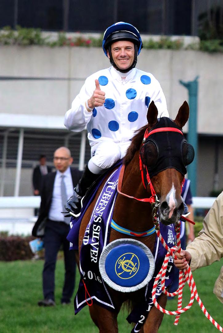 Contentment had been the early star of the 2015/16 season with wins in the HKG3 Celebration Cup Handicap (1400m) and the HKG2 Oriental Watch Sha Tin Trophy Handicap (1600m), but he had become