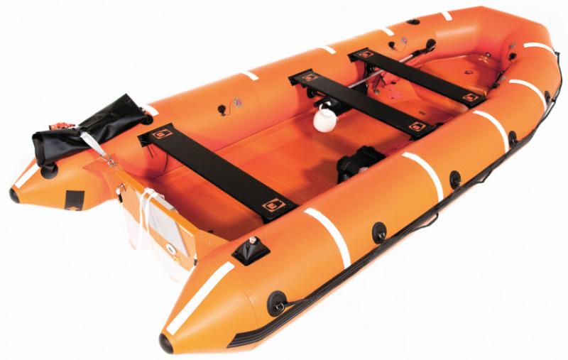 RIBO - SEARCH & RESCUE RESCUE BOAT SOLUTIONS RIBO 340 The SurvitecZodiac RIBO 340 P Sling is a Non SOLAS rigid/inflatable rescue boat with a capacity of up to five people.