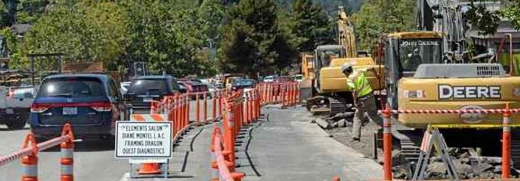 Southern Marin Planning Area: Miller Avenue, Mill Valley The Miller Avenue Streetscape Project, sponsored by the City of Mill Valley, is designed to make Miller Avenue safer, more efficient and
