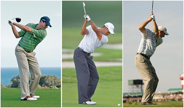 GOLF SPECIFIC BODY MECHANICS Different golf swings require different body mechanics. There is no one perfect swing to prevent injury.