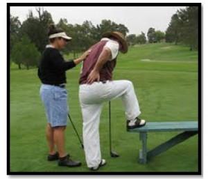 LOWER BACK PAIN AND GOLF Lower back pain is #1 injury for amateur golfers Lumbar Spine is