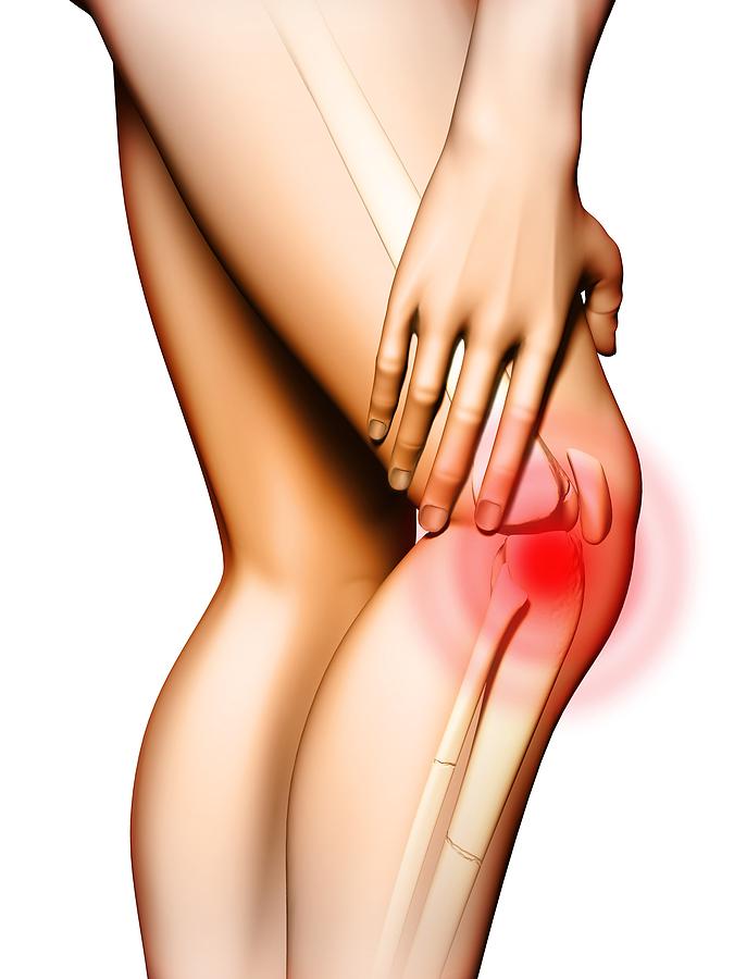 KNEE PAIN AND GOLF Rotational torque at the knee joint could aggravate a meniscus injury or put stress on knee