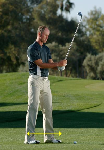 GOLF SPECIFIC BODY MECHANICS The Address Position From the physiotherapist perspective these points are important: Stance shoulder width apart Neutral spine posture, long spine Hip Hinge Slight knee