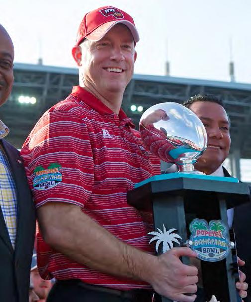 Head Coach JEFF BROHM 6-2/Second Year 14-7 Overall/Second Year Jeff Brohm, a native Kentuckian and one of the state s most notable football products, enters his second season as the head football