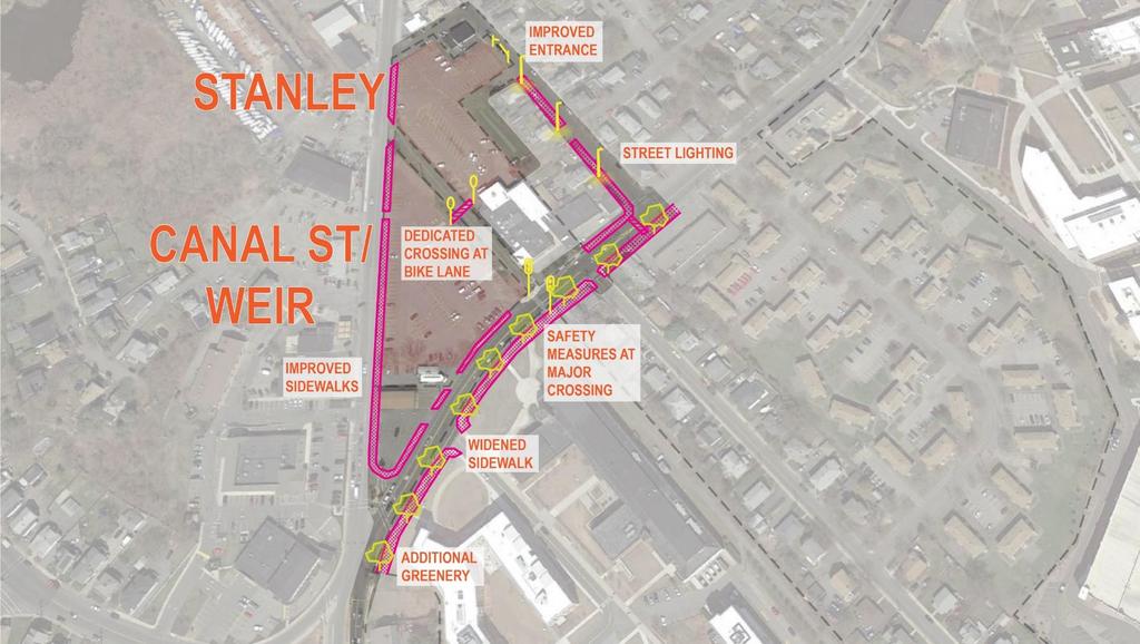 ALTERNATIVES Potential Improvements Stanley & Canal St.