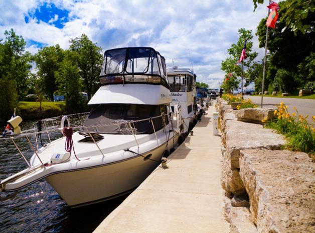 Marie Canal: 1680 (includes 48,000 tour boat passengers) Mooring Trent-Severn Waterway: 12,736 (increase of 6%