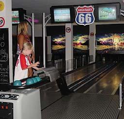 expense required for a conventional bowling center, making it a