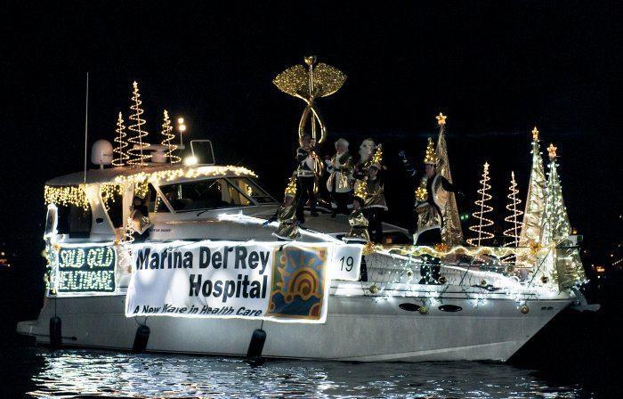 Sponsor logo and website link on Marina del Rey Holiday Boat Parade website Recognition as Captain Sponsor on event flyers, advertisements, posters, and press releases Captain Sponsor acknowledgement