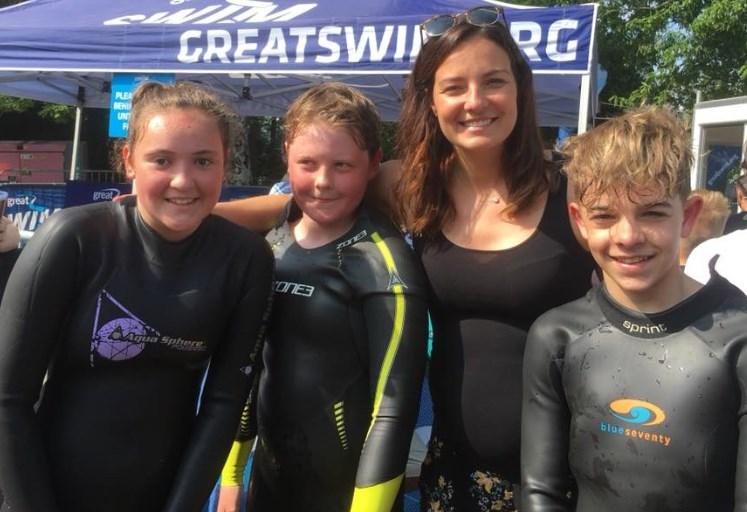 As an added bonus, Bella, George and Ethan got to meet two-time open water world champion and Olympic silver medallist, Keri-anne Payne. These Aren t Just Teachers.