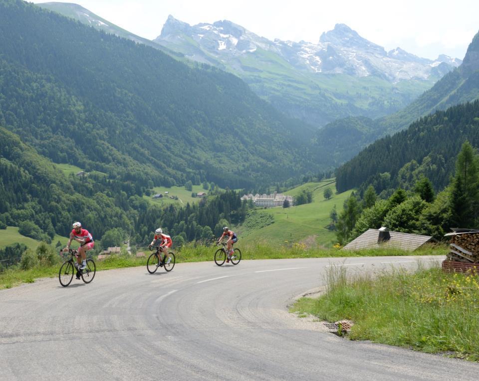 Tour des Aravis on your face to make our experience special. Felt like I was on a tour team!