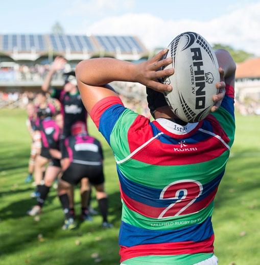 A rich learning community where aspiring to excellence in each domain; academic, co-curricular and sport, is the norm Training with and playing against the best rugby players and athletes in the