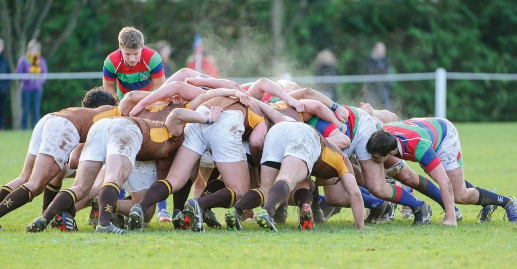 INVESTORS It is a privilege to establish a significant rugby legacy at Millfield, far beyond our lifetimes, providing an annual place at our school every year in perpetuity.