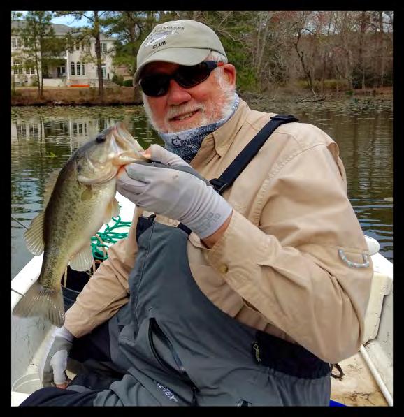 Crappie in Lake Smith: I went fishing with Russell on Lake Smith since we wanted to see if we could find some crappie before Saturday, 30 March 2019, the day of the VBAC Crappie Tournament.