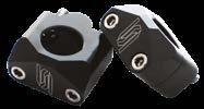 6 35/40/45/50mm P65 STANDARD BAR MOUNTS Designed for use with Scar Triple Clamps and solid cones