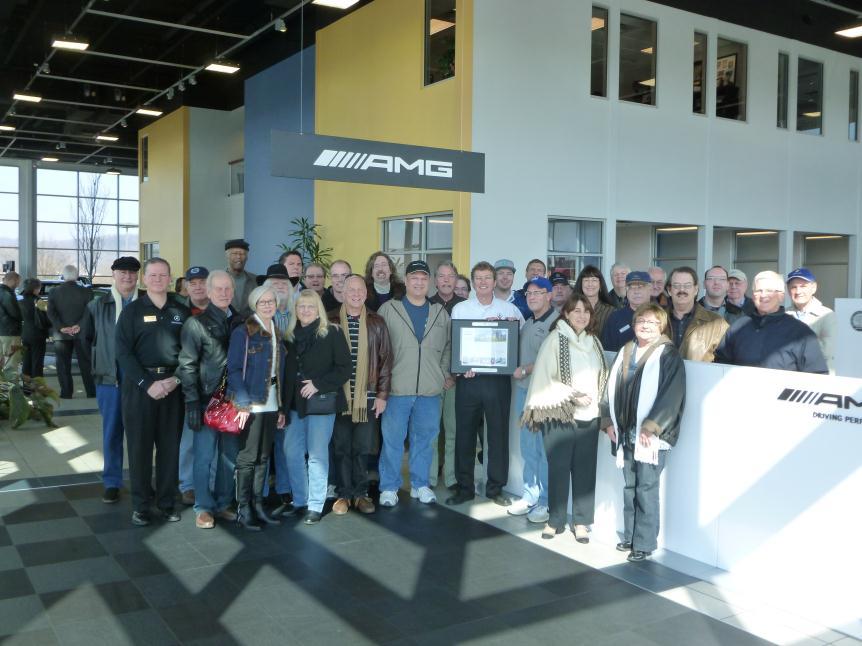 Page 7 Volume, Issue Mercedes-Benz of Nashville, February 15, 2014 The Nashville Section of the Mercedes-Benz Club of America kicked off the 2014 calendar on February 15 with the traditional