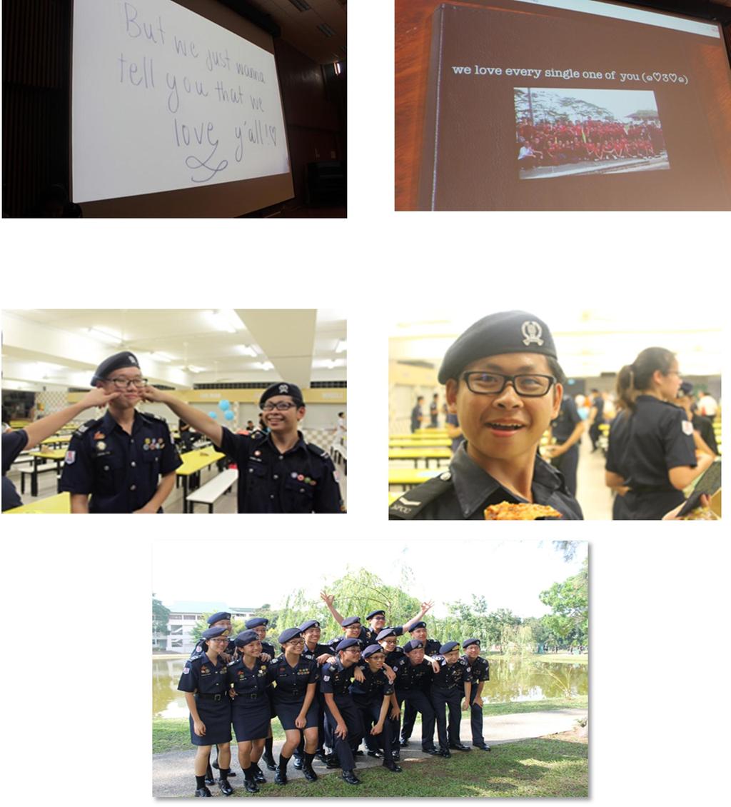 Video created by Secondary 2 squad for the ex-cls. Video created by Secondary 3 squad for the ex-cls.