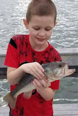 largemouth bass caught at City Lake, Crossville - saved by grace. Photo courtesy Jerry s Bait Shop. Support Our Advertisers With YOUR Business!