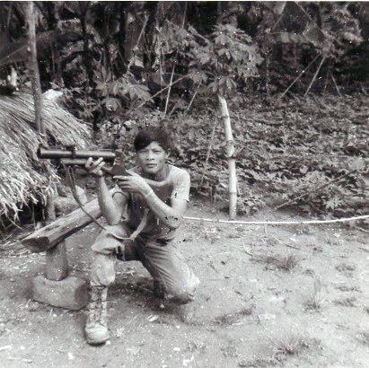 Dak while on patrol A few weeks later, I had replaced Lawson as the squad leader of the 1 st squad and the 1 st platoon of C Company had bunker guard duty on LZ East (a small fire support base), aka